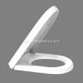 wall hung toilet with soft closing seat cover